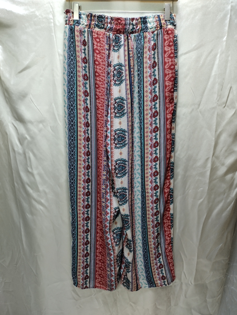 Three Bird Nest Womens Wide Leg Palazzo Pants Sz XL Resort Leisure Boho Vacation